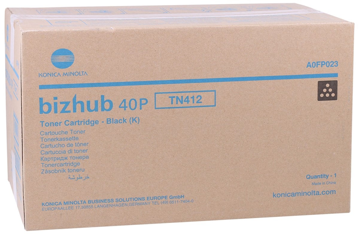 Konica Minolta TN-412 Orjinal Toner  Bızhub 40P (A0FP023)