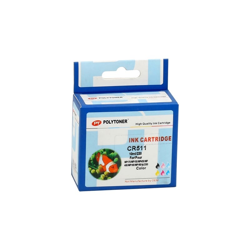 Canon CL-511 Poly Renkli Kartuş MP240-MP260 9ml