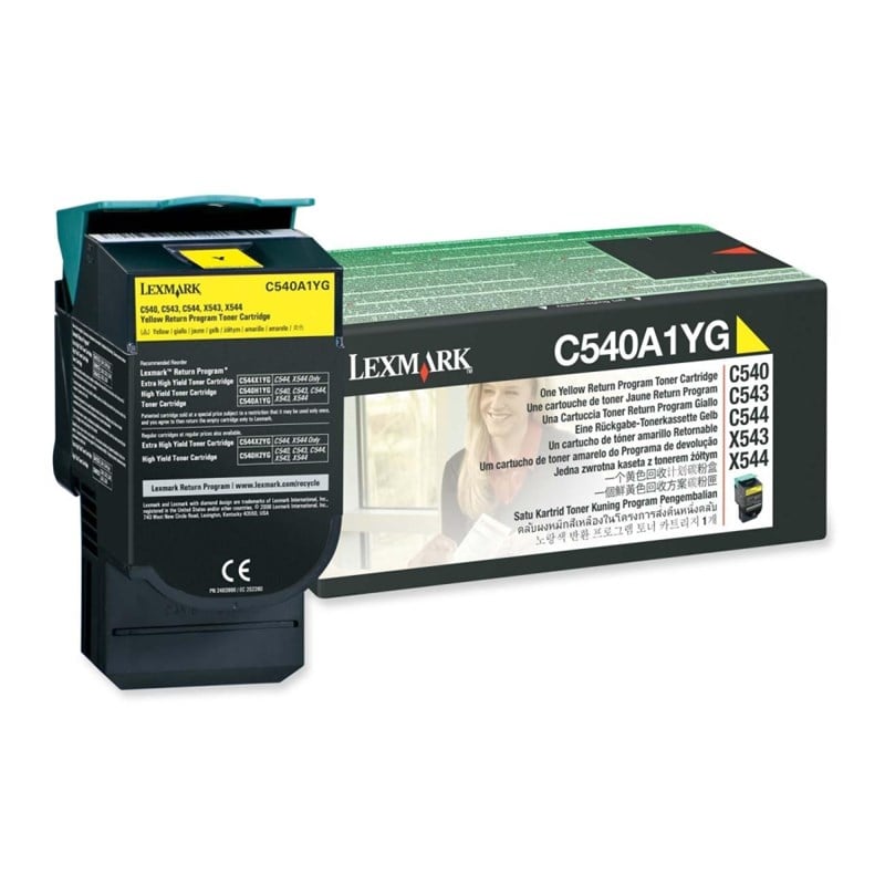 Lexmark C540A1YG Orjinal Sarı Toner (C540-C543-C544)