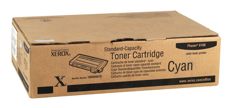 Xerox Phaser 6100SC Orjinal Mavi Toner (106R00676)(2k.)
