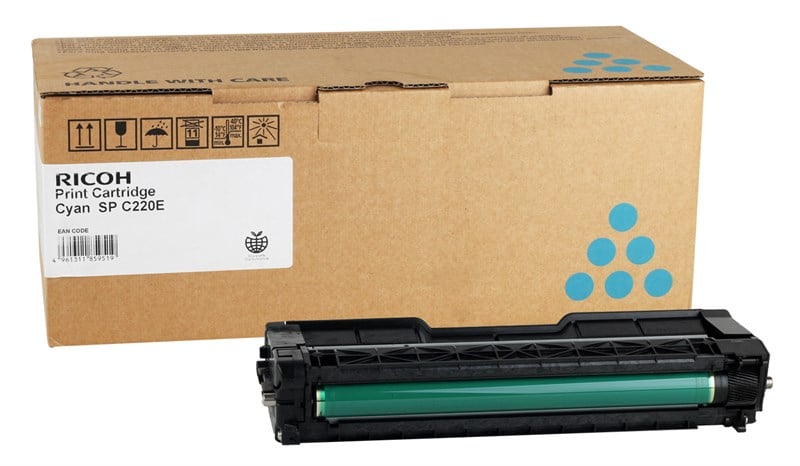 Ricoh SP-C 220E Orjinal Mavi Toner SP-C 221-222-240 (407645)(406053)(406145)