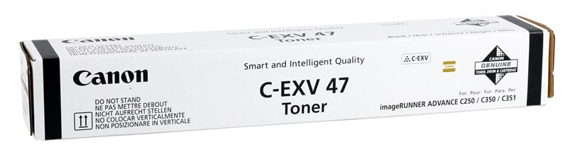 Canon EXV-47 Orjinal Siyah Toner IR-C250i-C350i (8516B002)