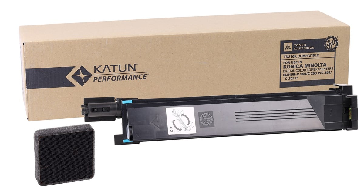 Konica Minolta TN-210 Katun Siyah Toner C-250-252 (32874)