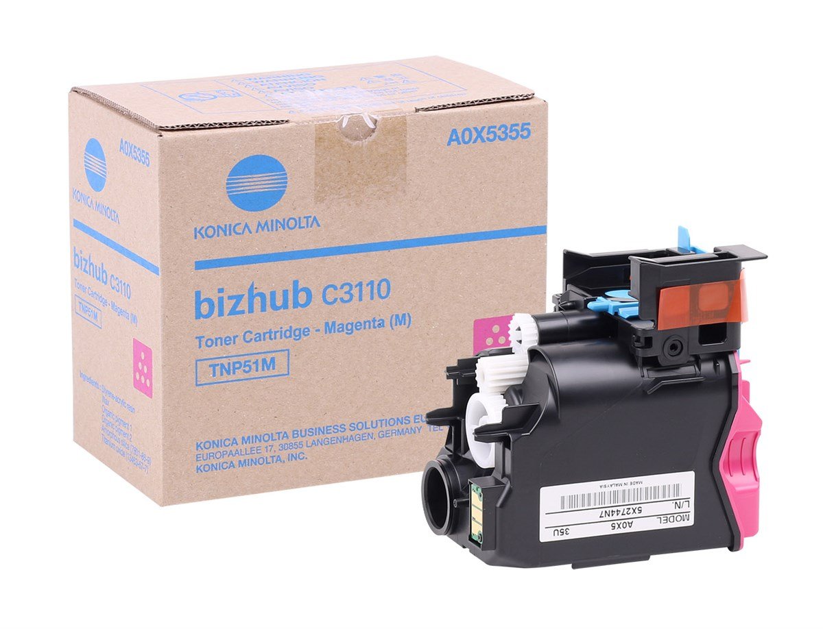 Konica Minolta TNP-51 Orjinal Kırmızı Toner C3110 (A0X5355)