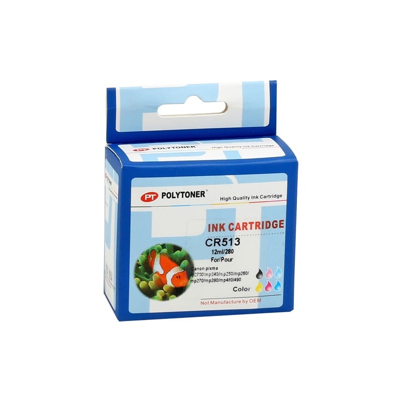Canon CL-513 Poly Tri Color Kartuş IP2700-MP240-MP250-MP260-MP270-MP280-MP480-49