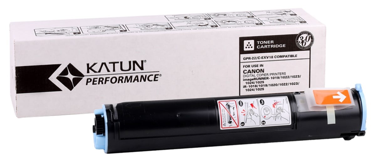 37344-Canon EXV-18 Katun Toner IR-1018-1022-1023-1024-1020-1025