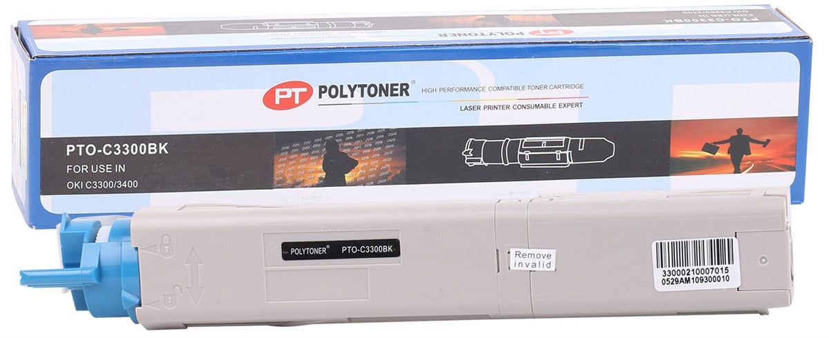 Oki Polytoner Siyah C3300-3400-3450-3600(43459348)(2500 Sayfa)