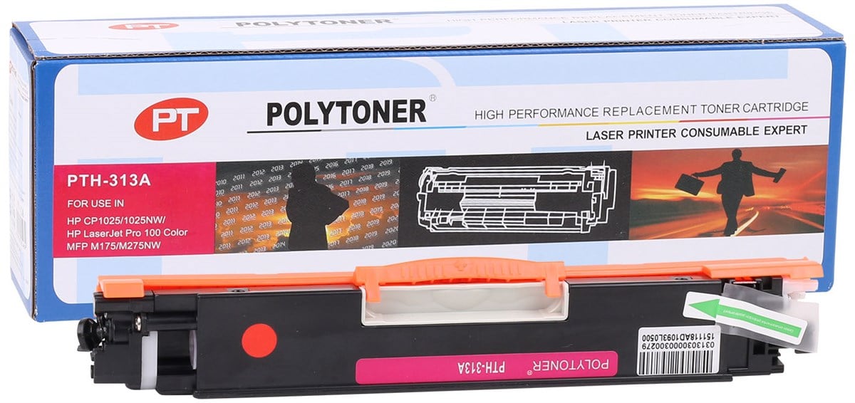 HP CE313A Polytoner Kırmızı CP1025 (126A) CRG 729 - Pro 100