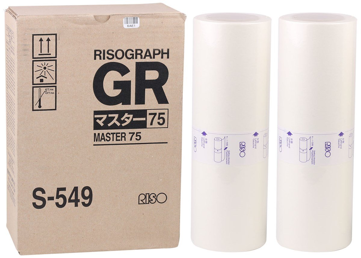 Riso (S-549) Orjinal B4 Master GR-1700-1750-2700-2710-2750-3710(Adet fiyatıdır)