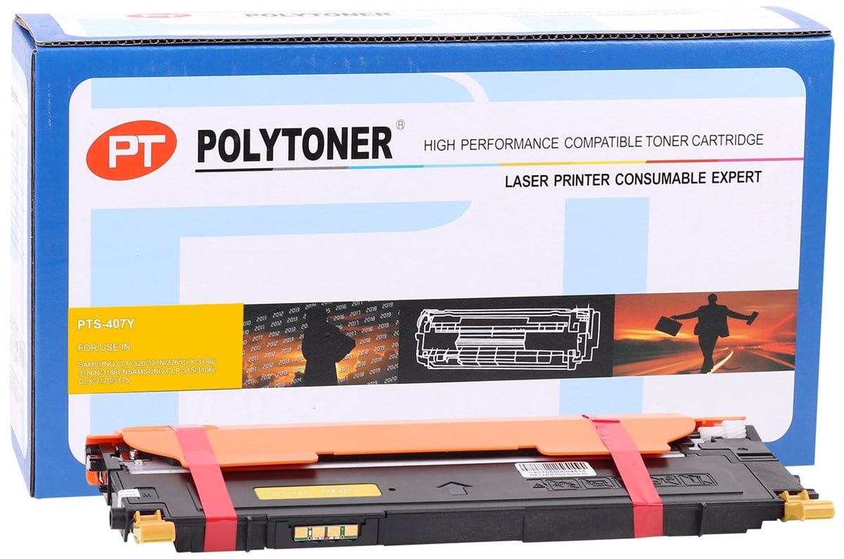 Samsung (NR407/NR409) Polytoner Sarı CLP-310-315-320 CLX-3170-3175
