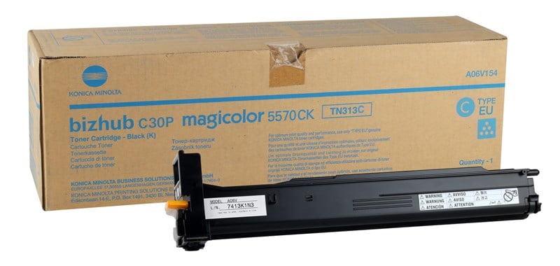 Konica Minolta TN-313 Orjinal Mavi Toner C30P-C31P