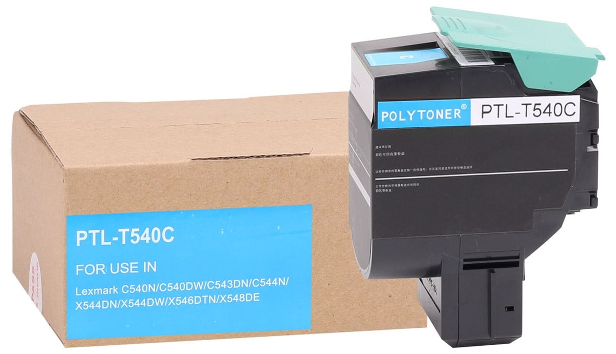 Lexmark Polytoner C540A1CG (C540-C543-C544) 1000Syf. Mavi Toner