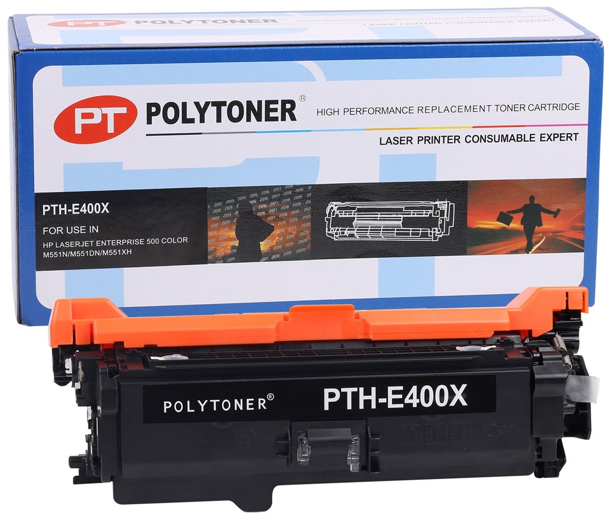 HP CE400X Polytoner Siyah Pro 500-M551n-M551dn-M551xh (NR507)