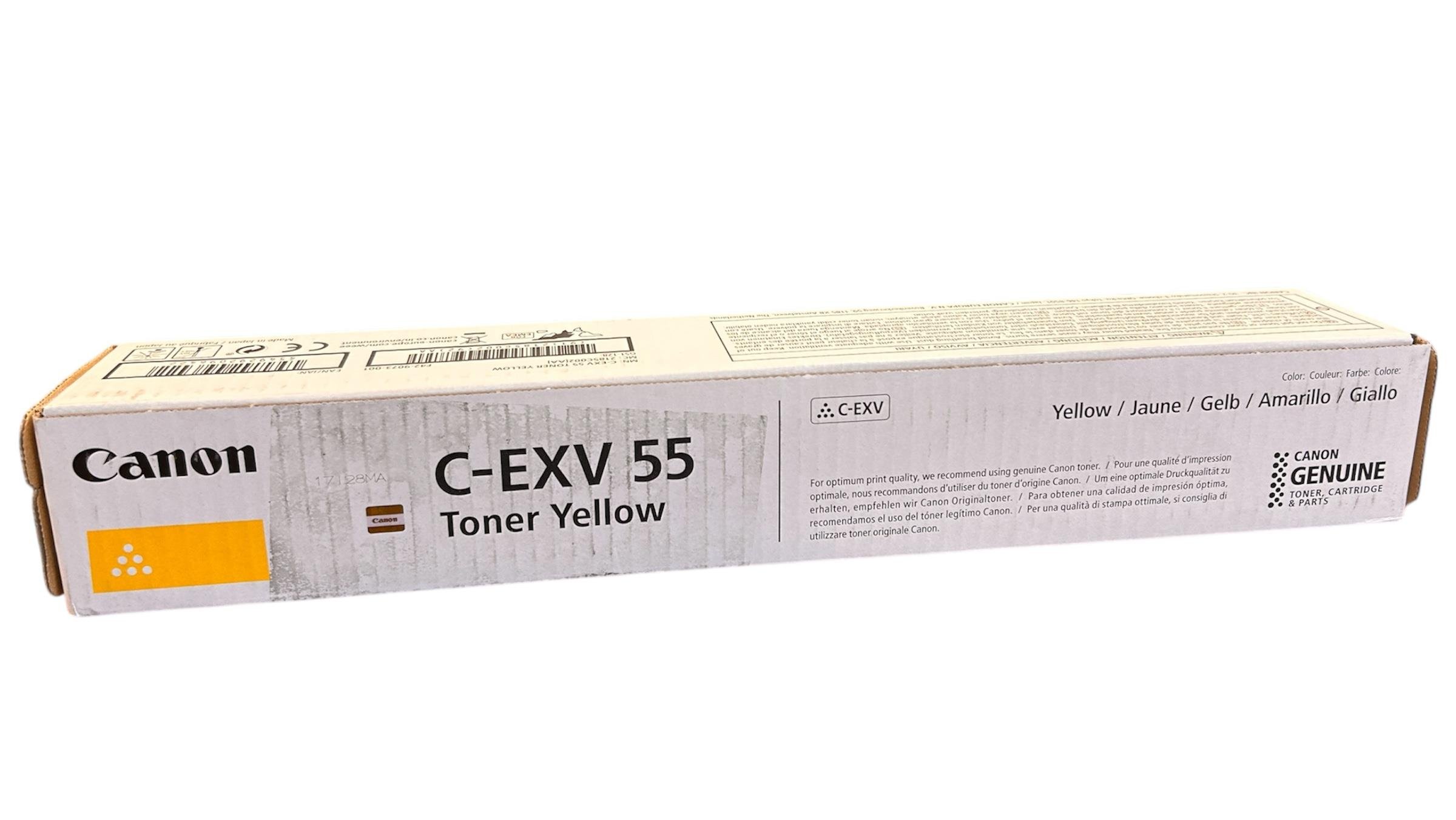 Canon EXV-55 Orjinal Sarı Toner  IR-C  -256i   -257i  -356i  -357i 2185C002