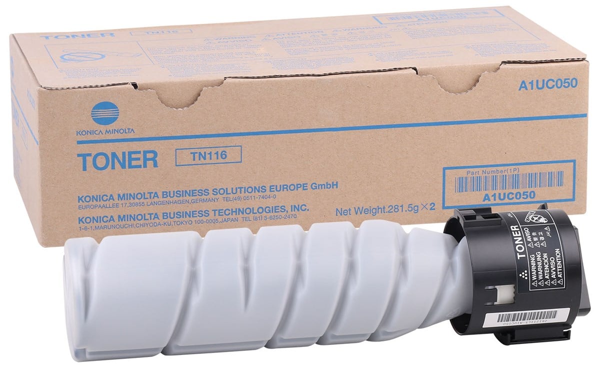 MINOLTA TN-116 ORJINAL TONER BIZHUB 164-165-184-185-195-215-235