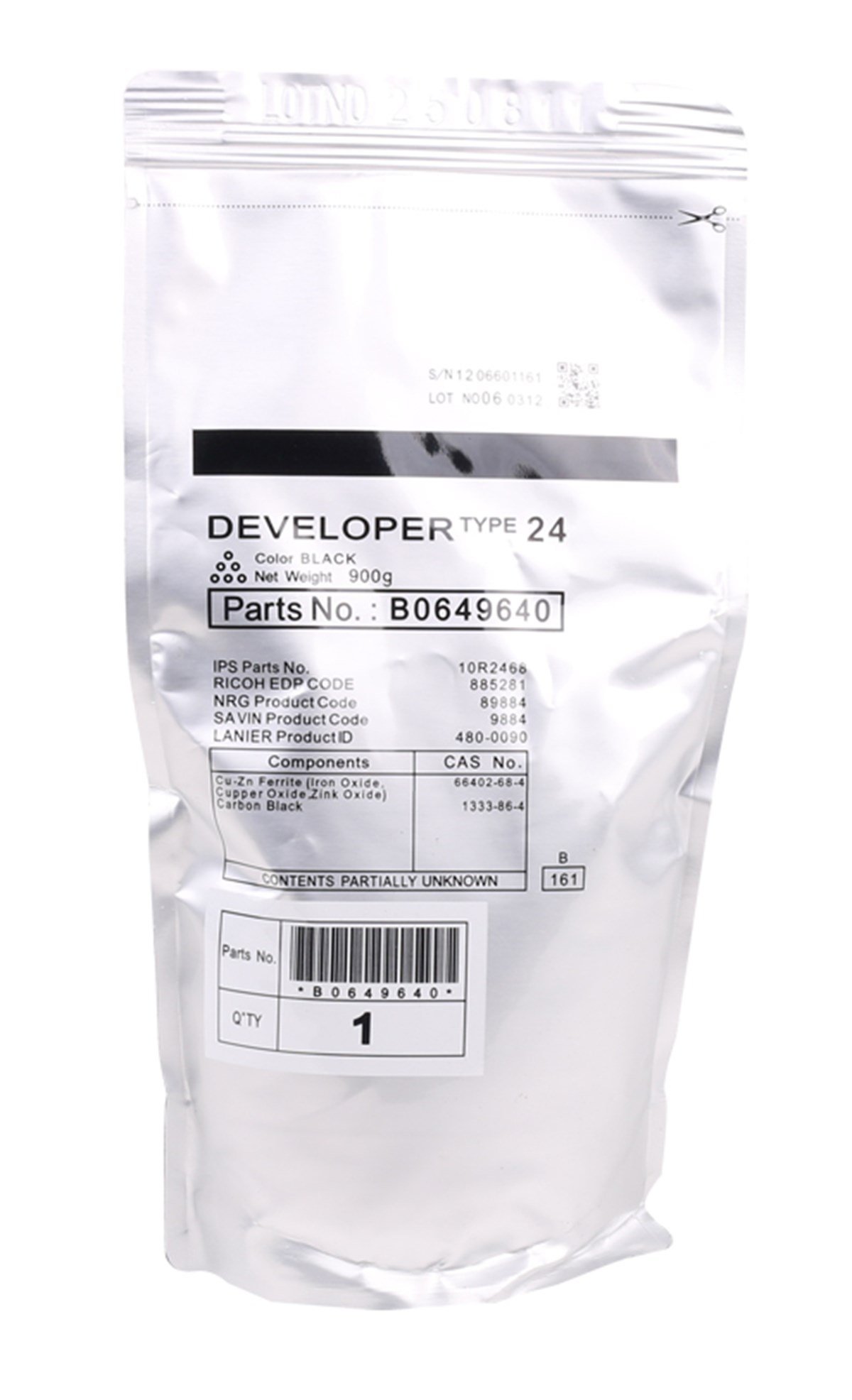 Ricoh TYPE-24 Muadil Developer (Afc-1060-1075-2060-2075-MP 5500-6500-7000)