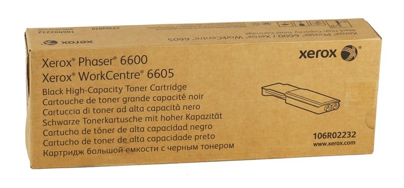 Xerox Phaser 6600-6605 Orjinal Siyah Toner (106R02232) (8.000 Sayfa)