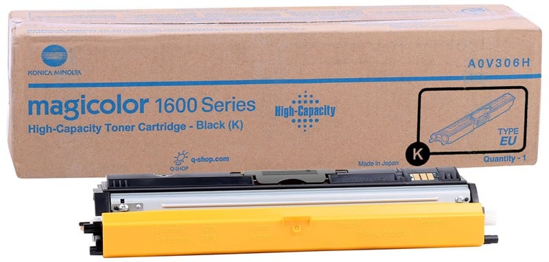 MİNOLTA 1600W ORJİNAL SİYAH TONER 1650EN-1680MF-1690MF (A0V301H) (2.500 Sayfa)