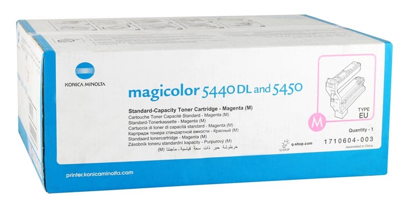 Konica Minolta MC-5440DL-5450DL Orjinal Kırmızı Toner (1710604-003)(6.000 Sayfa)