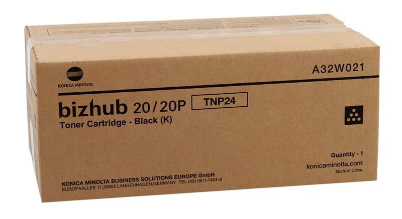 Konica Minolta TNP24 Orjinal Toner  Bizhub 20-20P (A32W021)