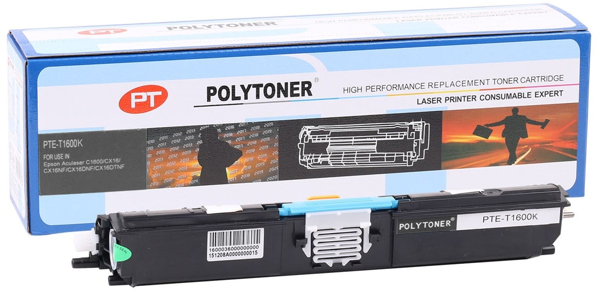 Epson CX16NF Polytoner Siyah C1600-CX16-CX16NF-CX16DNF-CX16DTNF