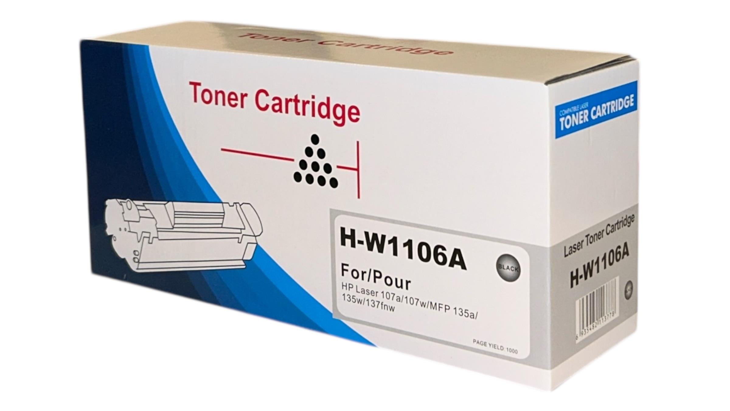 HP 106A Muadil Toner W1106A LaserJet MFP 137fnw  107A 135A 107w