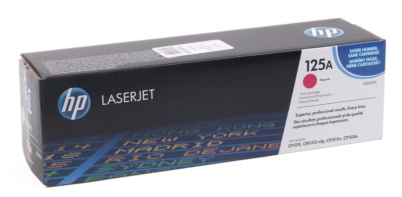 HP CB543A (125A) Orjinal Kırmızı Toner