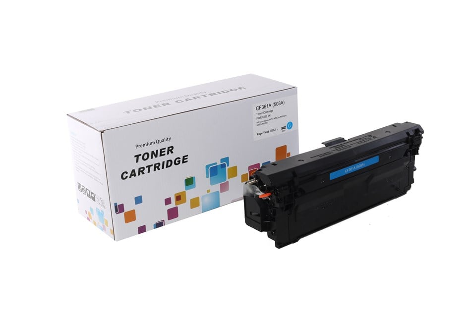 HP CF361A (508A) Mavi Muadil Toner (M552-M553) (5k)