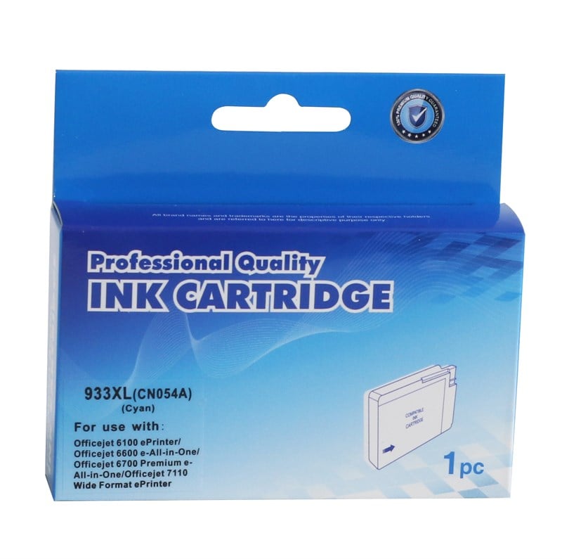 HP CN054A (NR933XL) Smart Mavi Kartuş (6100-6600-6700-7110-7610)