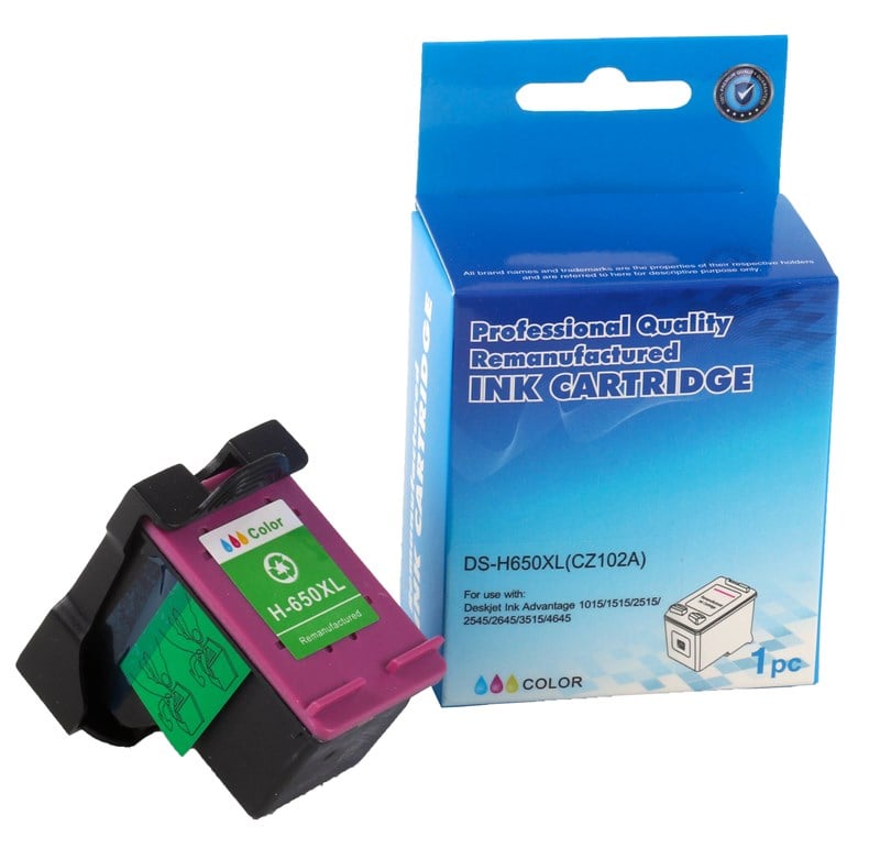 HP CZ102A (NR650XL) Smart Renkli Kartuş (4645-3545-4515-1515-1516)
