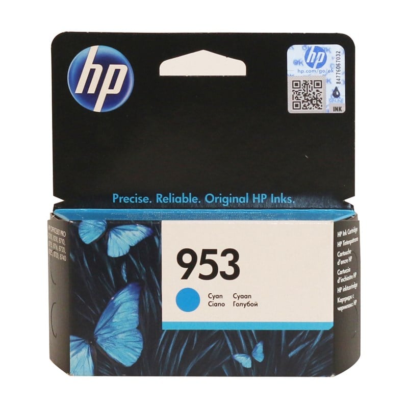 HP F6U12A (NR953) Orjinal Mavi Kartuş