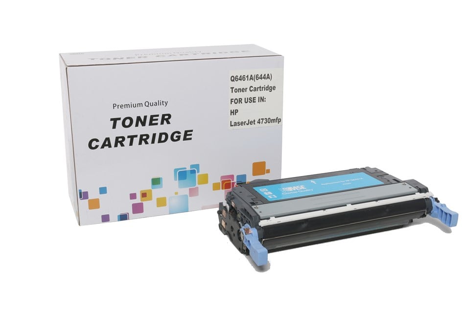 HP Q6461A (644A) Muadil Mavi Toner LaserJet 4730mfp