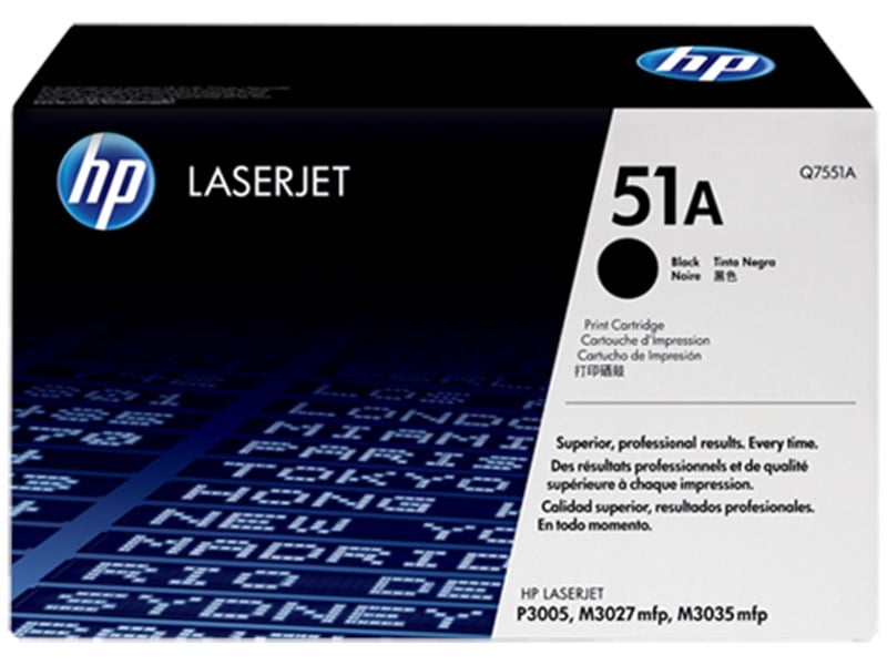 Hp Q7551A (51A) Orjinal Siyah Toner