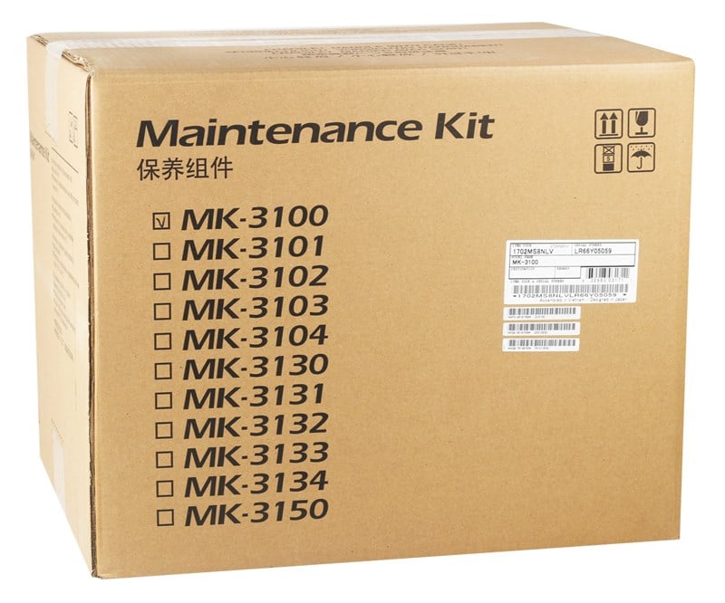 Kyocera Mita MK-3100 Orjinal Drum Unit FS-2100-M3040-M3540 (Utax P-4030-P4035)