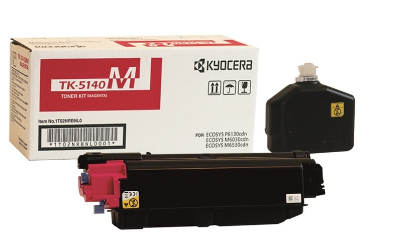 Kyocera Mita TK-5140 Orjinal Kırmızı Toner Ecosys M6030-P6130-M6530 Mitaco 3130C