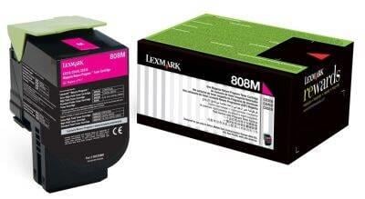Lexmark CX310 CX410 Orijinal Kırmızı Toner 80C1SM0