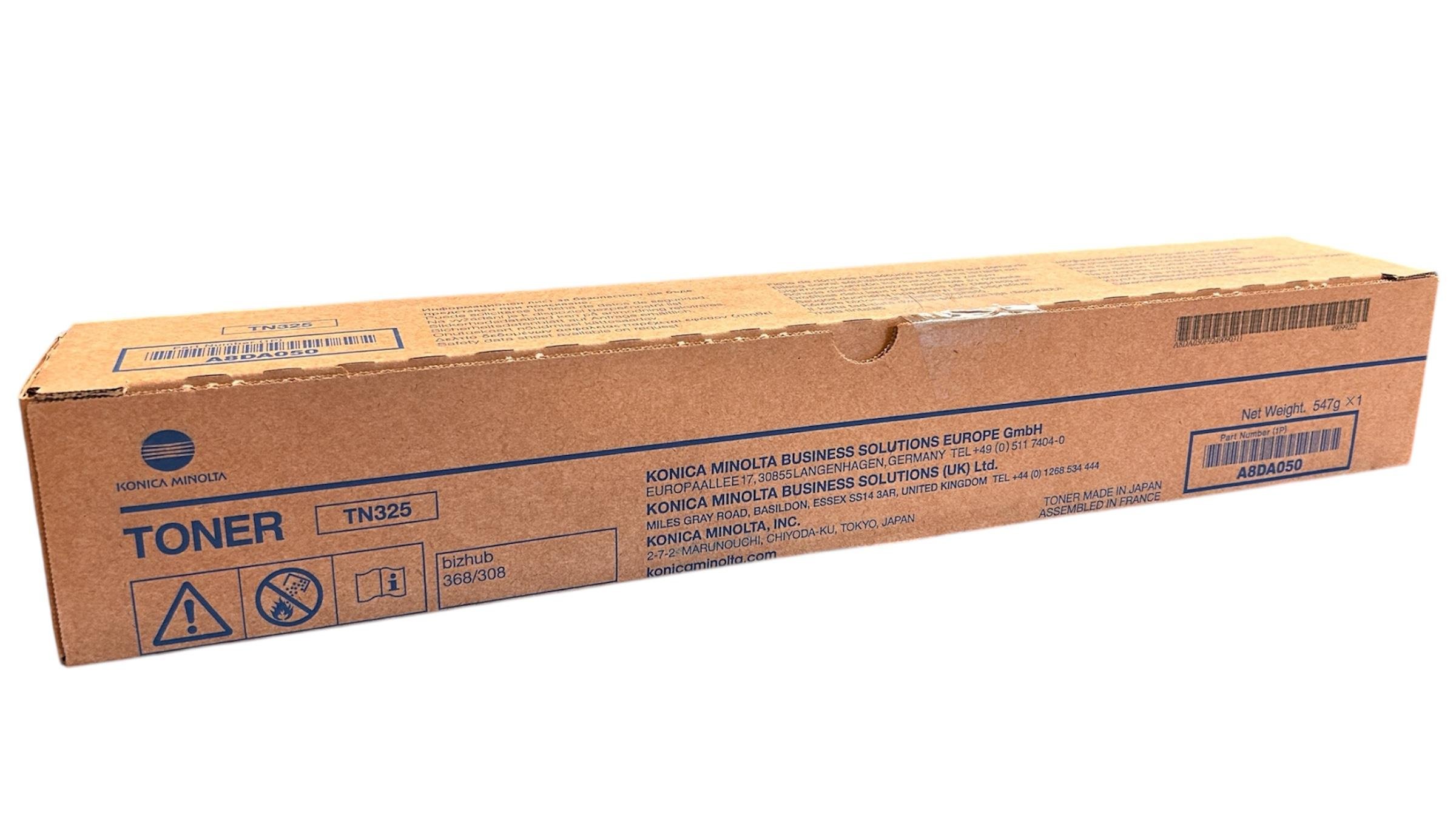 Minolta TN-325 Orjinal Toner Bizhub 308  368 A8DA050