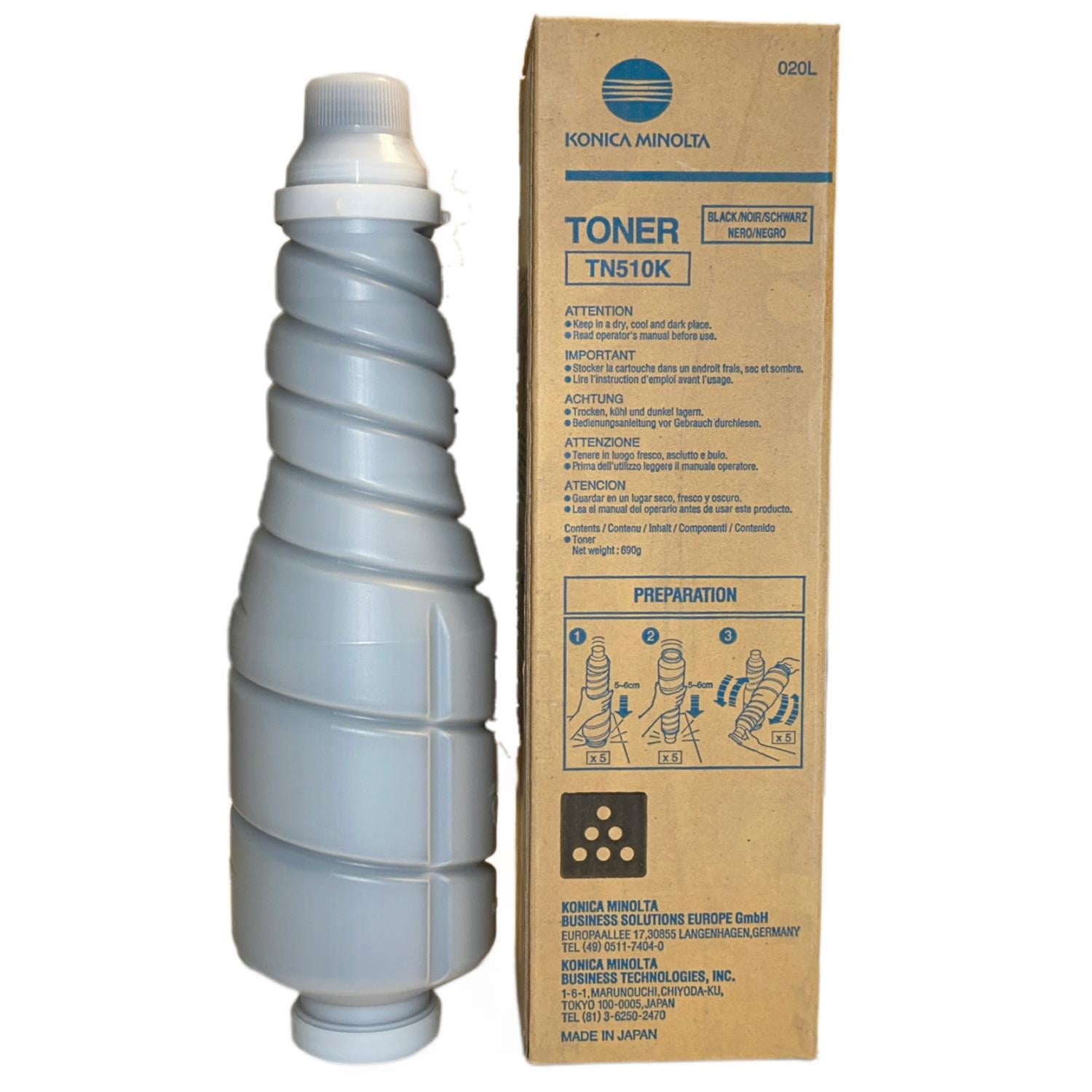 Minolta TN-510 Orjinal Siyah Toner C-500