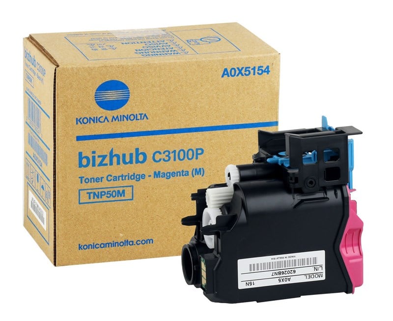 Konica Minolta TNP-50 Orjinal Kırmızı Toner C3100 (A0X5354)