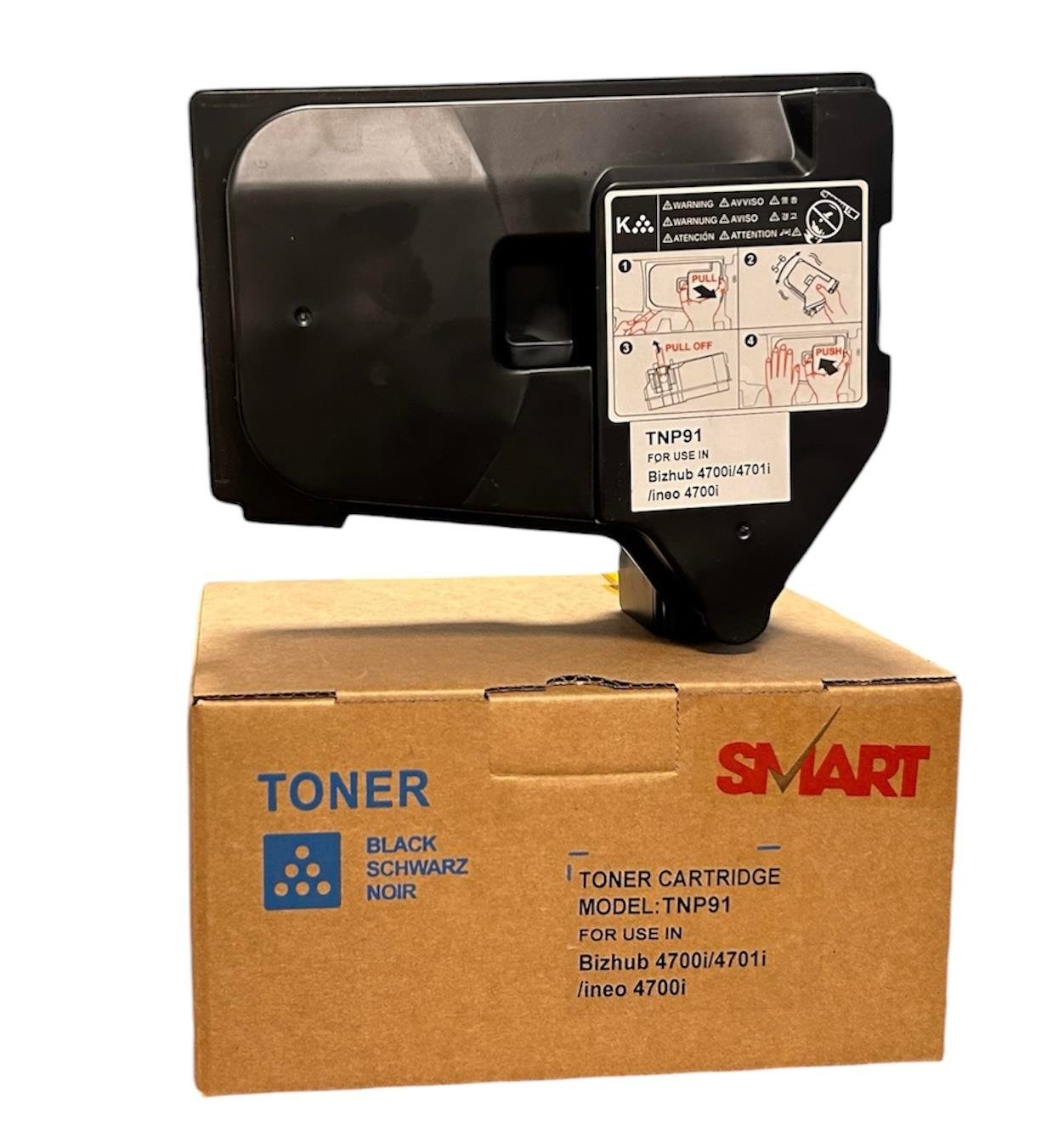 Minolta TNP-90 TNP-91 Muadil Toner  Ineo -4050i -4700i -4750i