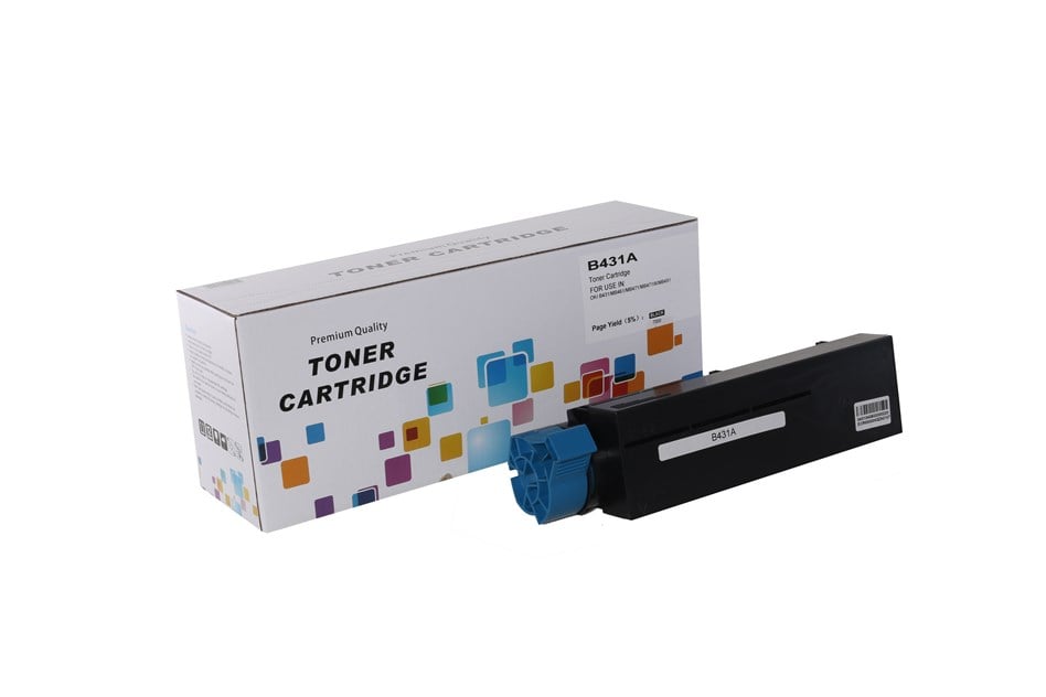 Oki B431A Muadil Toner B431-MB461-MB471-MB471W-MB491-S4191)(7k)