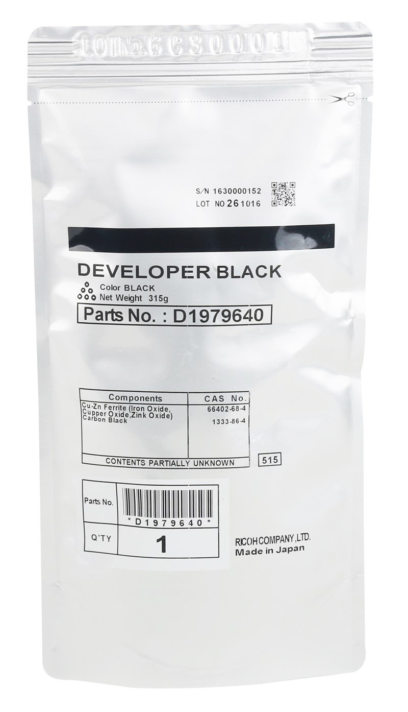 Ricoh MP-3554 Orjinal Developer MP2554-3054-3554-4054-5054-6054 (D197-9640)