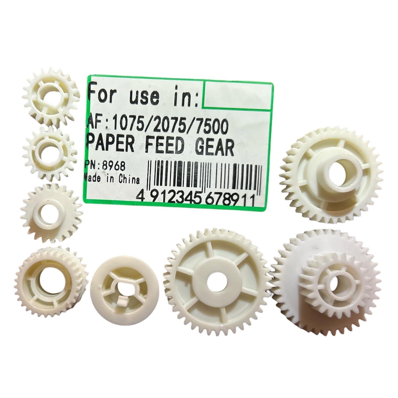 Ricoh MP 7500 Smart Paper Feed Unit Gear Set 6000 7000 8000 9001 9002 8'li Takım