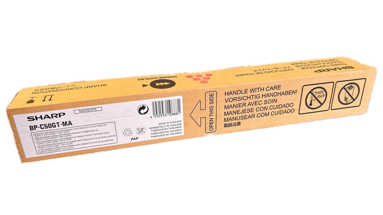 Sharp BP-C50GT-MA Orijinal Kırmızı Toner BP-C530 BP-C540 BP-C535 BP-C545