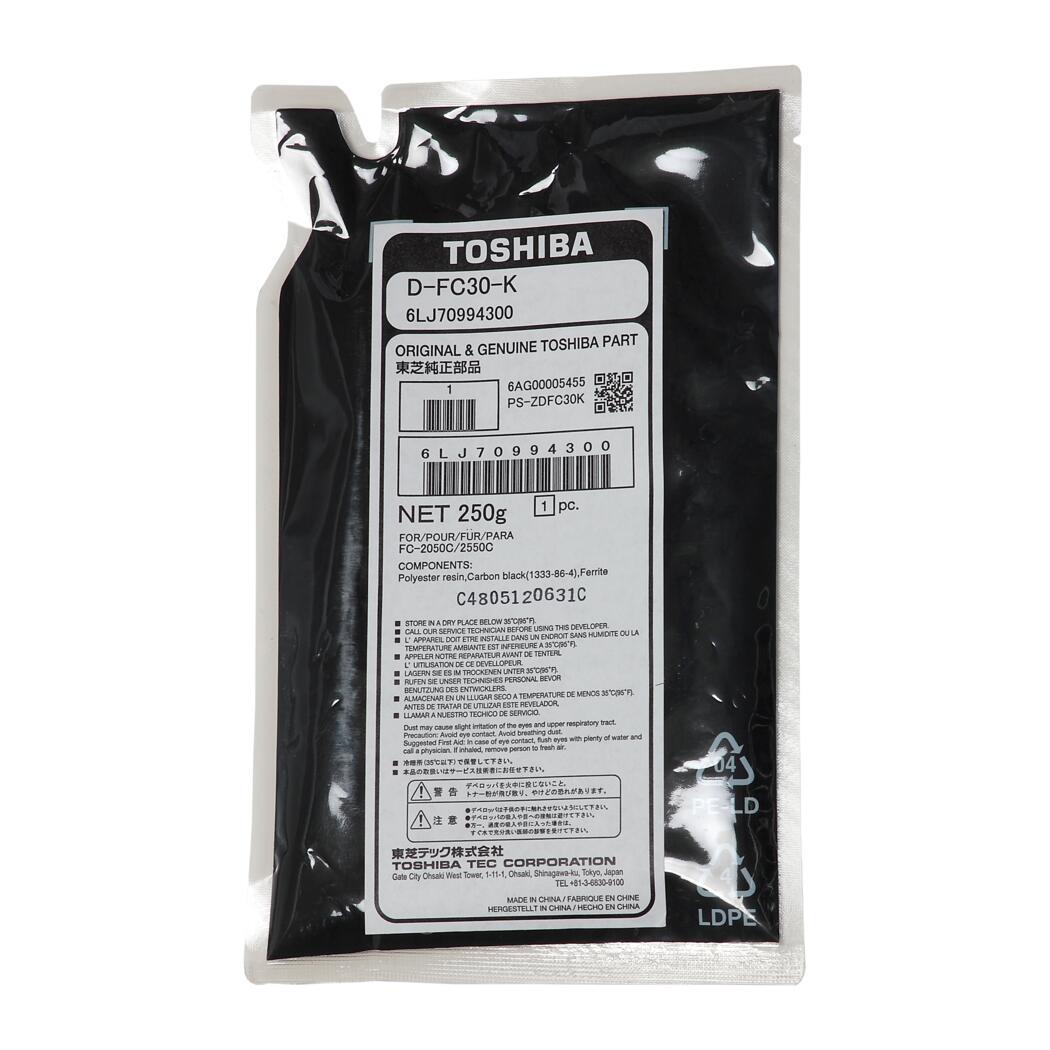 Toshiba D-FC30-K Orjinal Siyah Developer E-Studio 2050C 2520AC 2555C 4555C 250g.