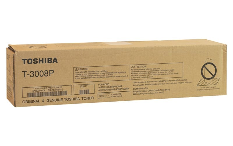 Toshıba T-3008P Orjinal Toner e-Studio 2008-2508-3508-4508-5008