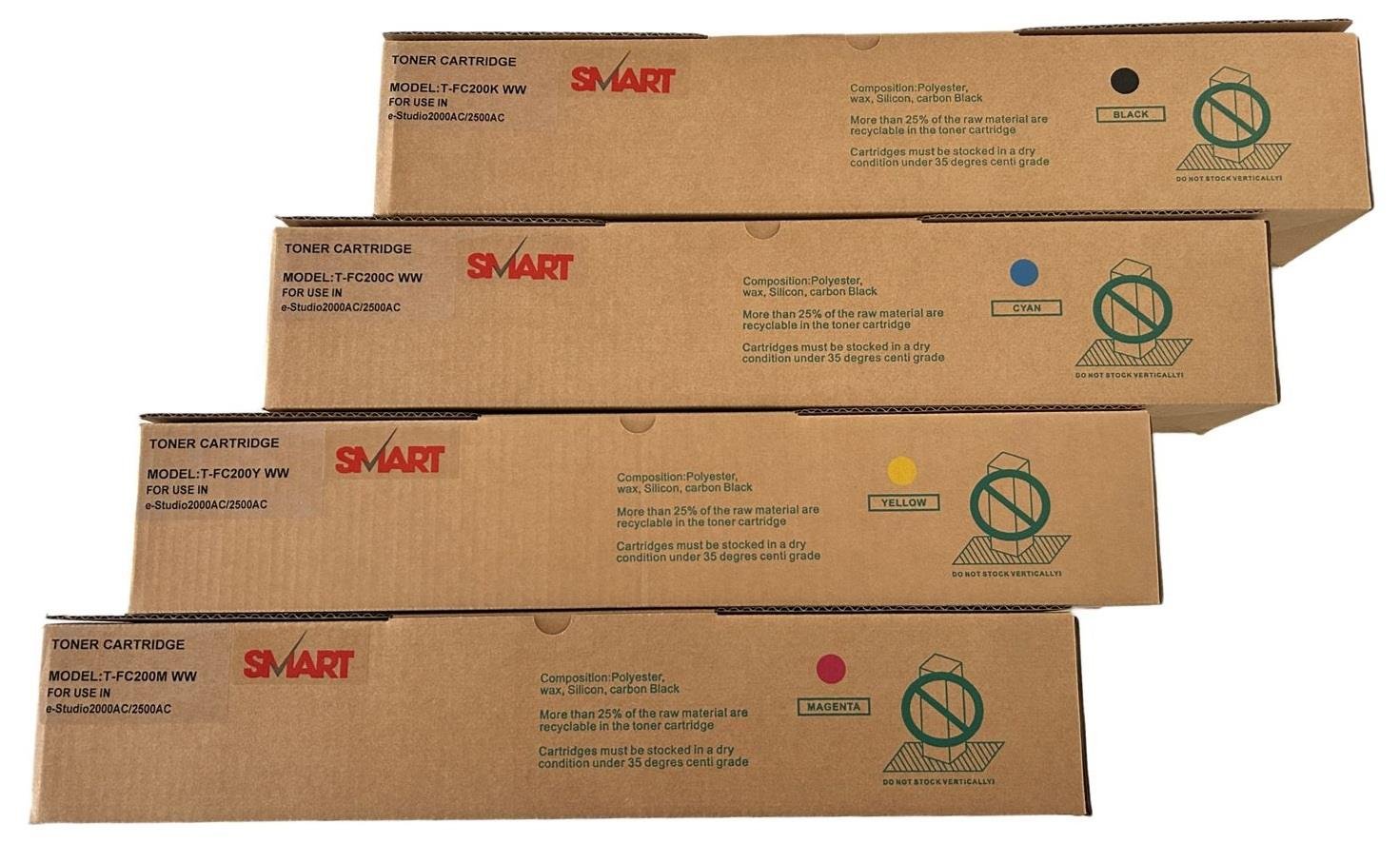 Toshiba T-FC200-C SMART Üniversal Mavi Toner e-Studio 2000AC 2500AC