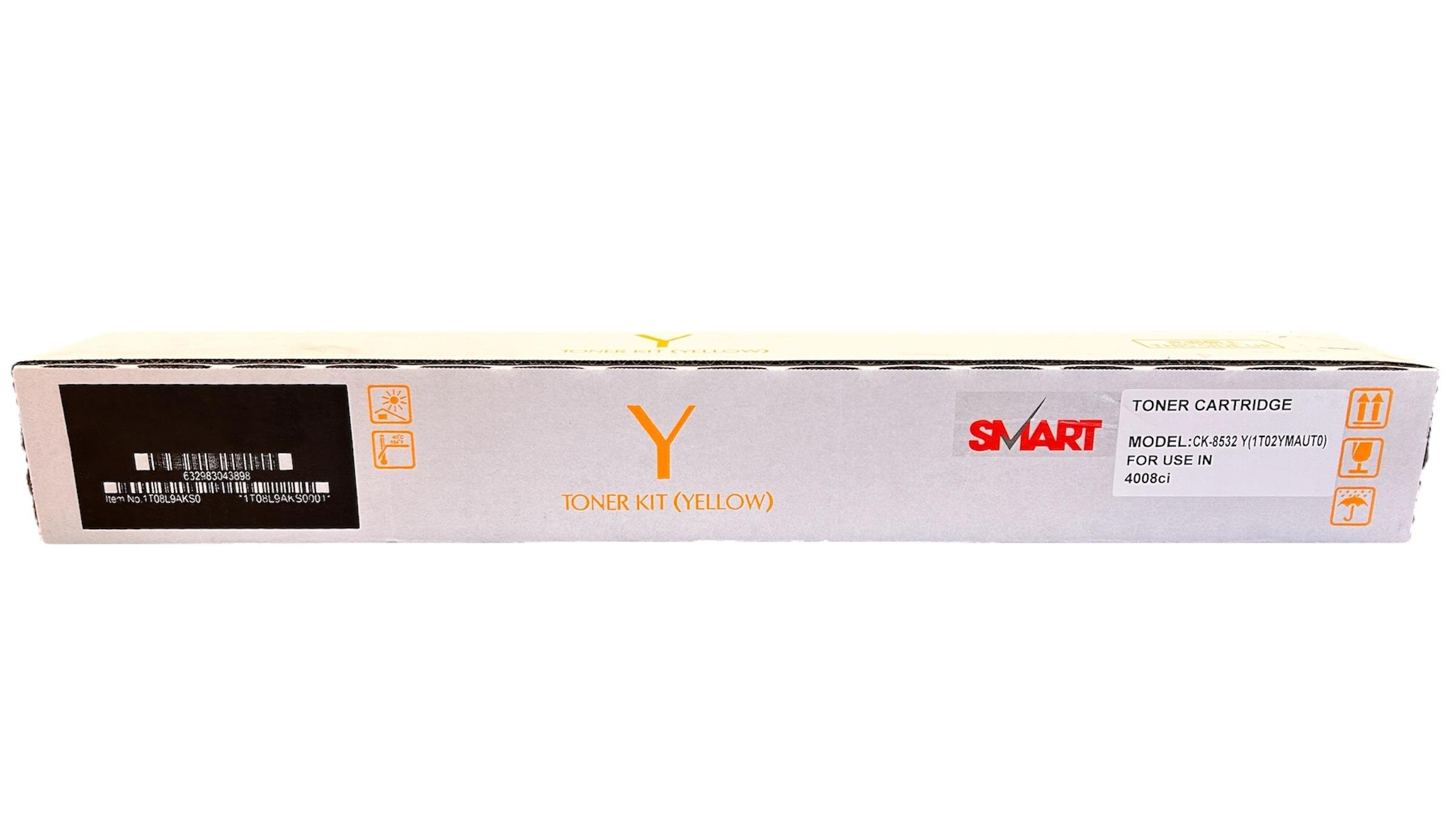 Utax CK-8532 Smart Sarı Toner 4008ci