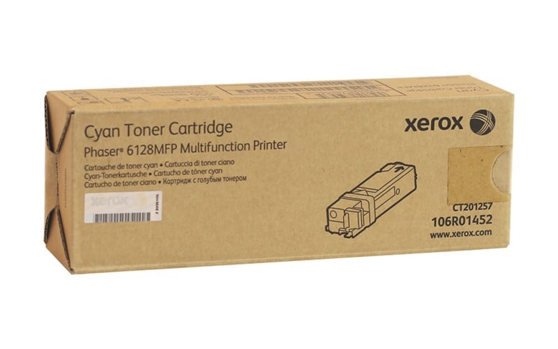 Xerox 106R01456 Mavi Orjinal Toner (Phaser 6128) (2500 Sayfa)