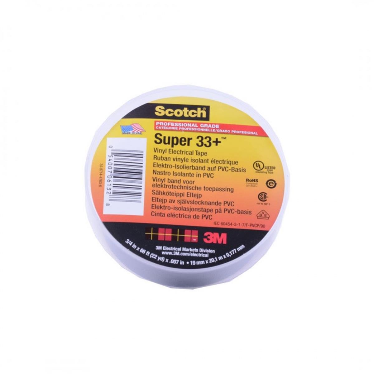 3M 7000042541 Elektrik Bandı Scotch33+ 19mm x 20m